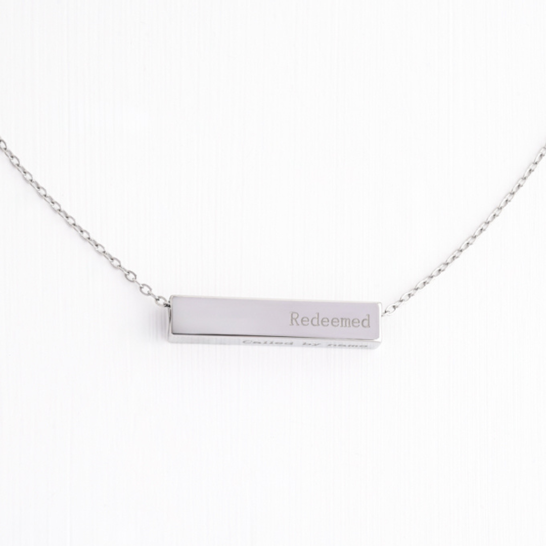 The Chosen Four-Sided Necklace Silver
