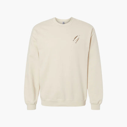Three Fish Crewneck Sweatshirt - Sand