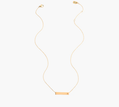 The Chosen Four-Sided Necklace Gold