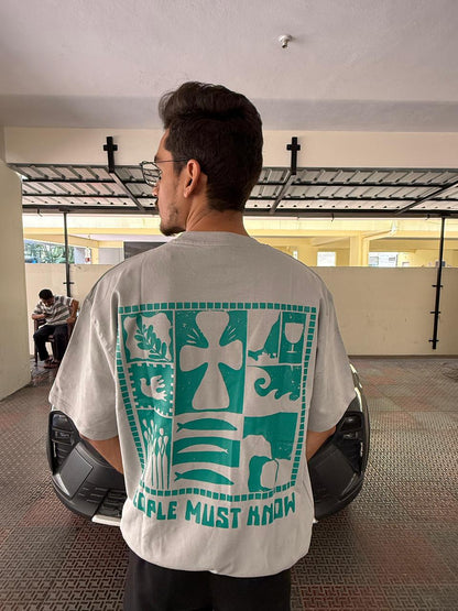 People Must Know Oversized Tshirt