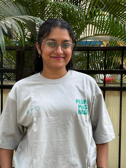 People Must Know Oversized Tshirt